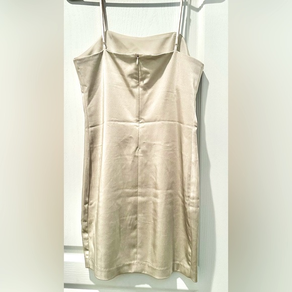 Capulet Amber Bodycon Shimmering Mini Slip Dress. CL3 - Picture 6 of 10